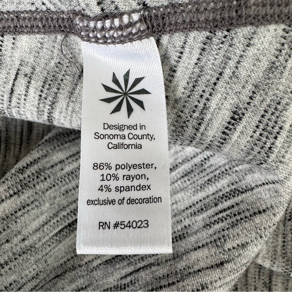 Athleta Marble Fit-and-Flare MIDI Ahort SleeveDress - Picture 8 of 9